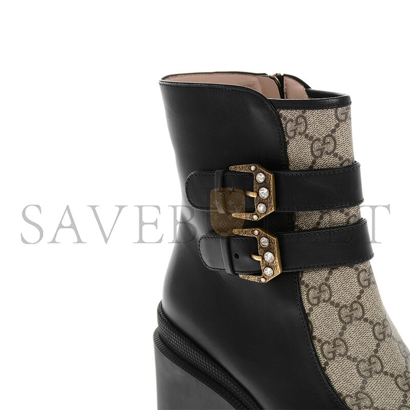 GUCCI BUCKLES ANKLE BOOTS 701100
